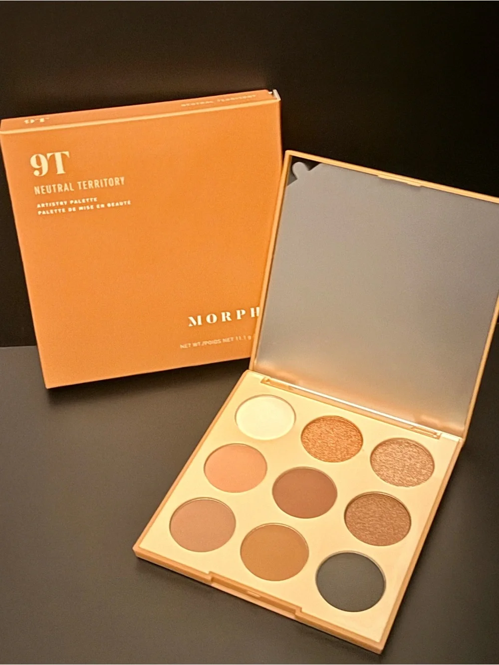 🤎 NIB Morphe 9T Neutral Territory Eyeshadow Palette